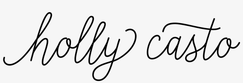 Holly Casto - Calligraphy, transparent png #4484743
