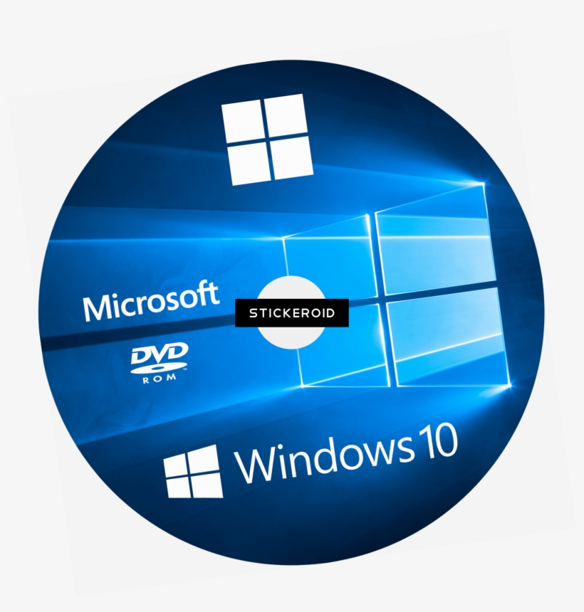 Windows Cd Cover Windows 10 64 Bits Free Transparent Png Download Pngkey