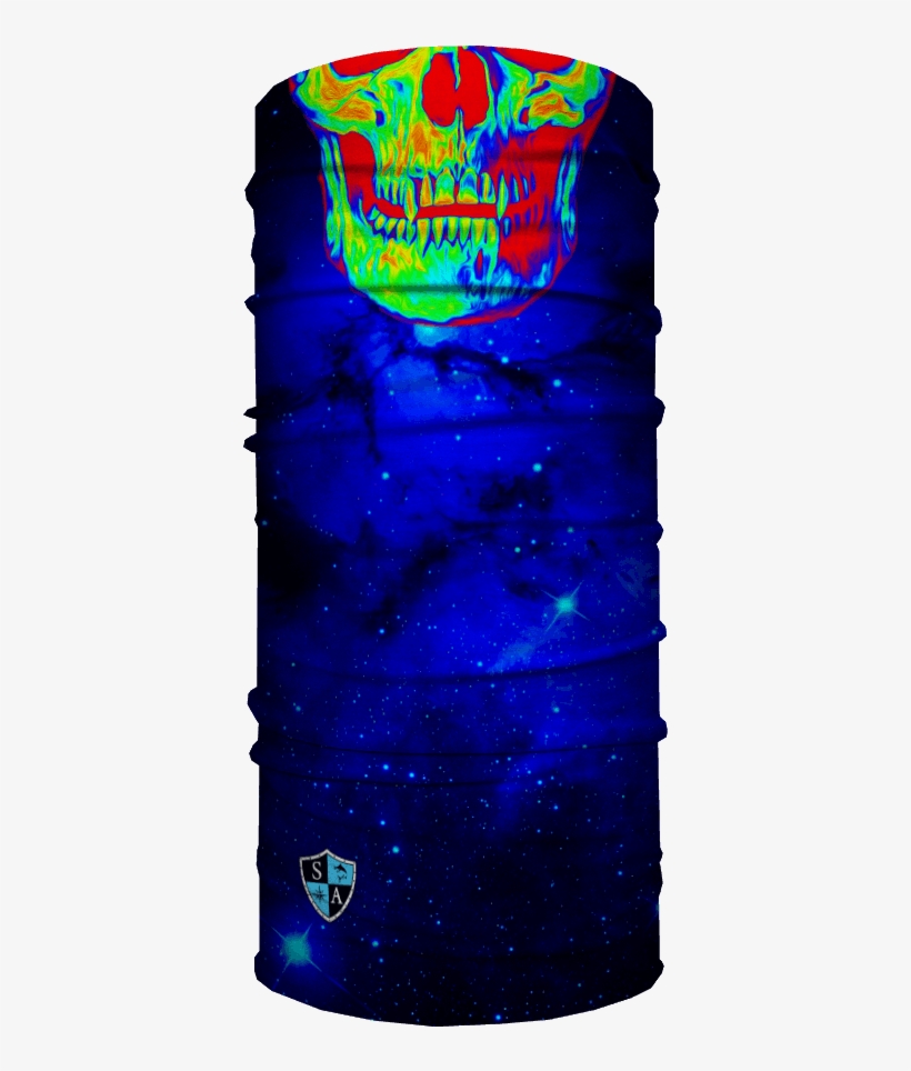 Galactic Skull - Kerchief, transparent png #4486607