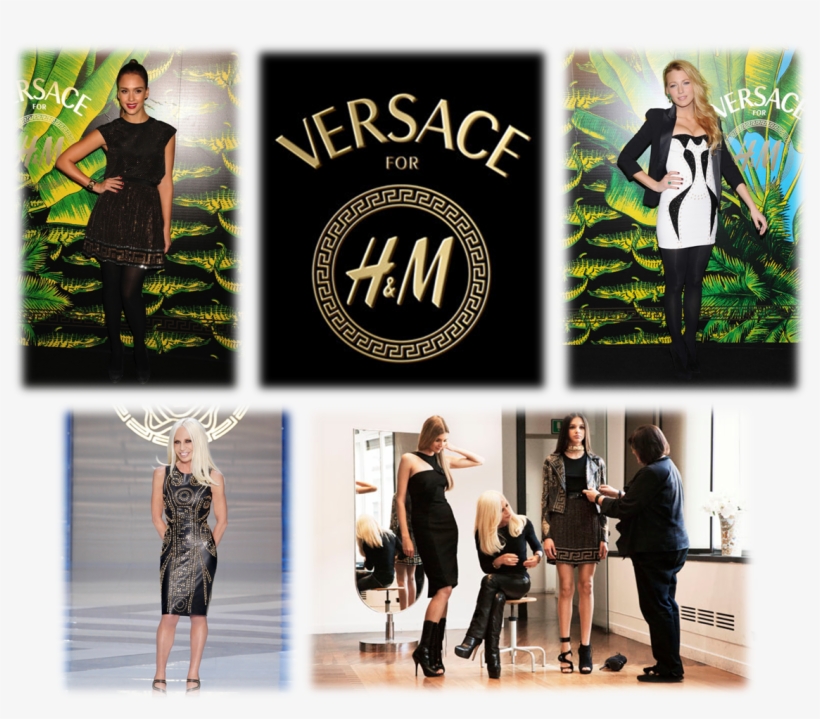 The High-end Legendary Fashion Line Has Sparked Up - Versace For H&m, transparent png #4486991