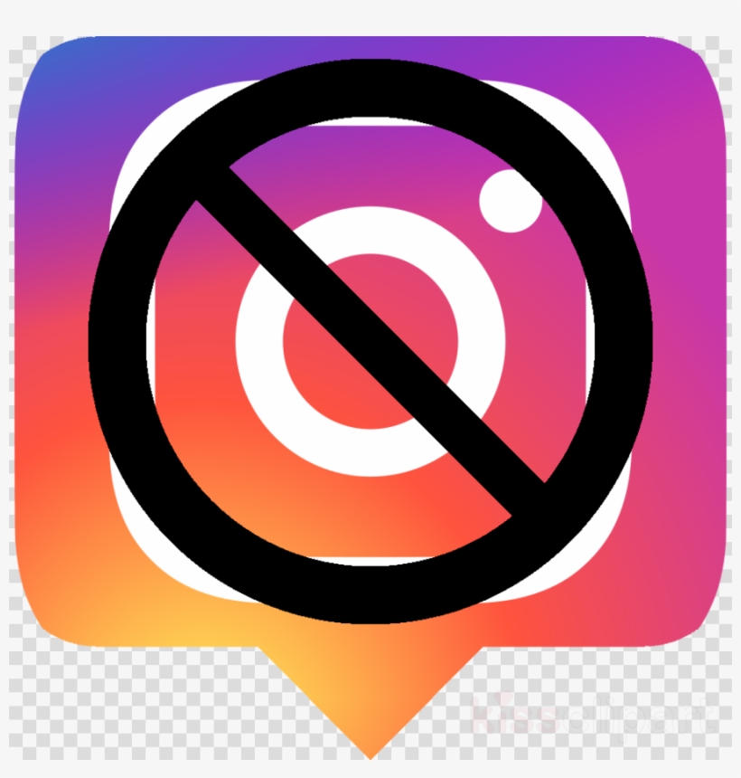 Download No Instagram Clipart Social Media Instagram - Clip Art, transparent png #4487124