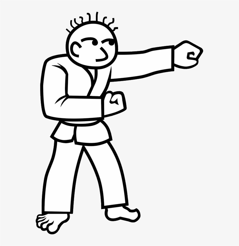 [3] ◊ - Karate Joe Rhythm Heaven, transparent png #4487832