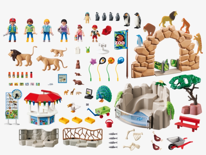 American Crafts Paper Pad 6x6 36//pkg-north Pole - Playmobil 6634 Mein Großer Zoo, transparent png #4488172