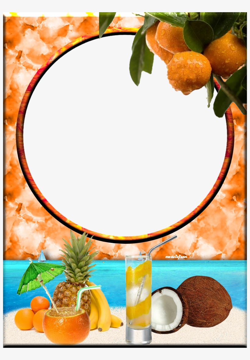 Tropical Drink Frame Photo Tropicaldrink, transparent png #4488672