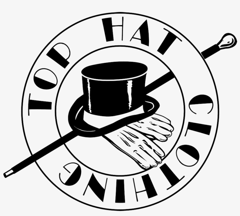 Pix For > Cool Top Hat Drawings - Top Hat Logos, transparent png #4488876