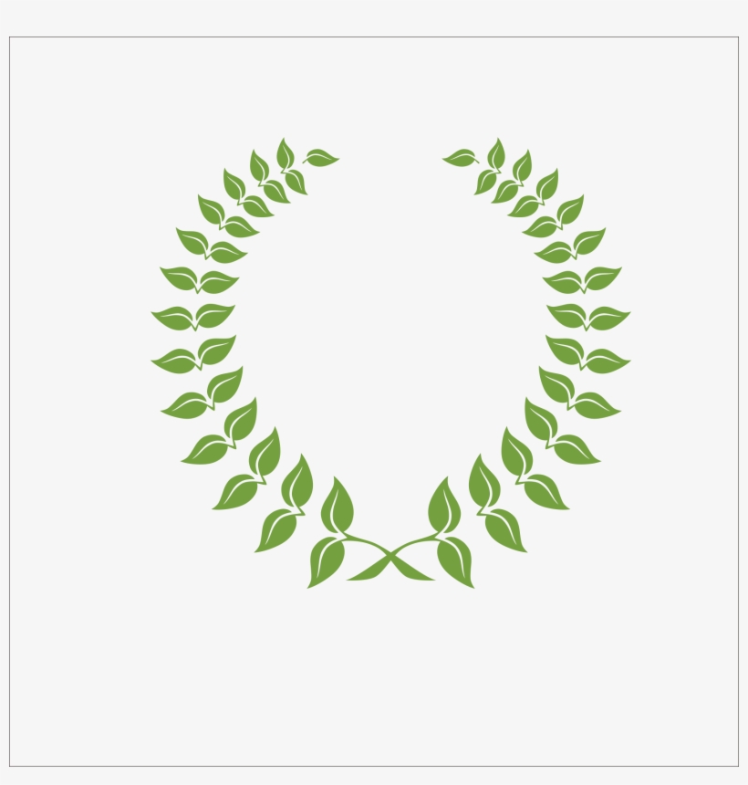 Leaf Laurel Transprent Free - Laurel Wreath Vector, transparent png #4489197