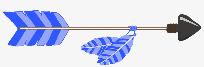 Pink Tribal Arrow, Blue Tribal Arrow Clipart - Arrow Hd Clipart Png, transparent png #4490756