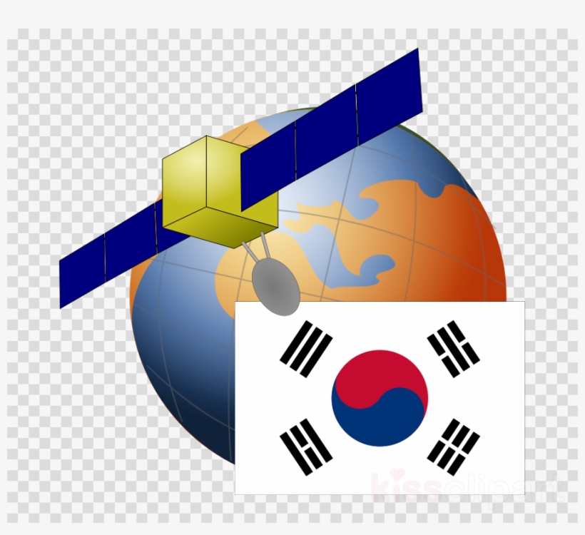 Korea Flag Clipart Flag Of South Korea Flag Of North - Black Heart Transparent Background, transparent png #4490760