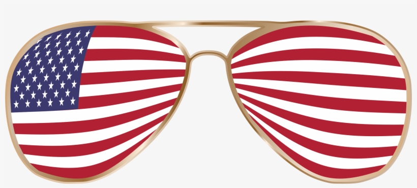 Sunglass Svg American Flag - Stock Exchange, transparent png #4490850