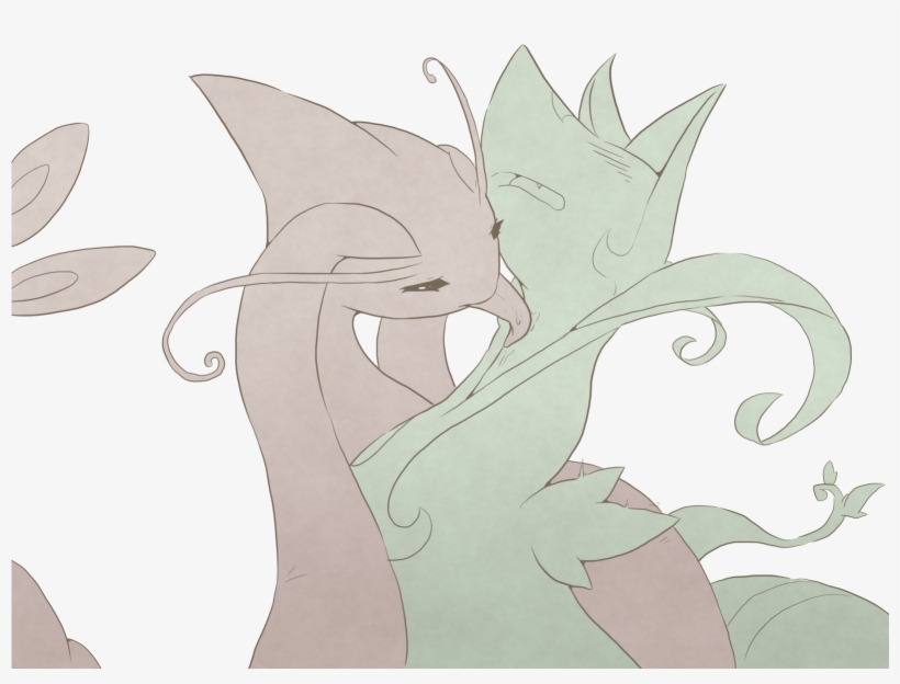 View Milotic X Serperior14 , - Portable Network Graphics, transparent png #4490858