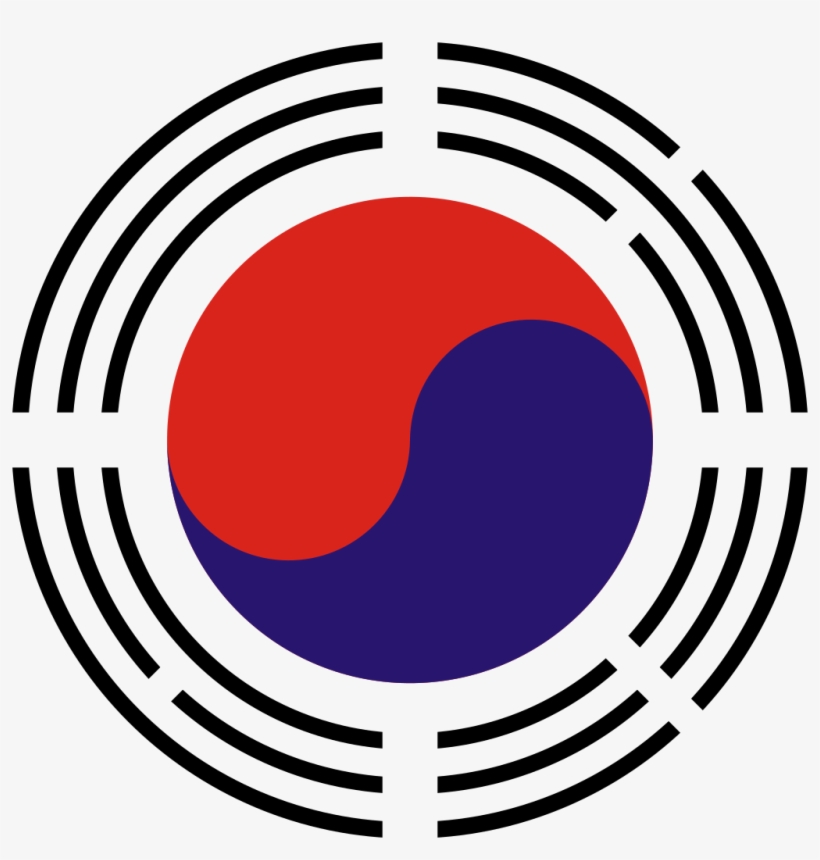 Emblem Of South Korea - Escudo De Corea Del Sur, transparent png #4491081