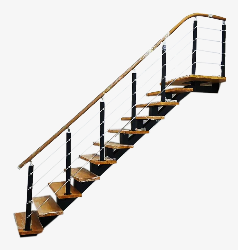 Carbon Steel Staircase Design Interior Stair - Stairs, transparent png #4491434