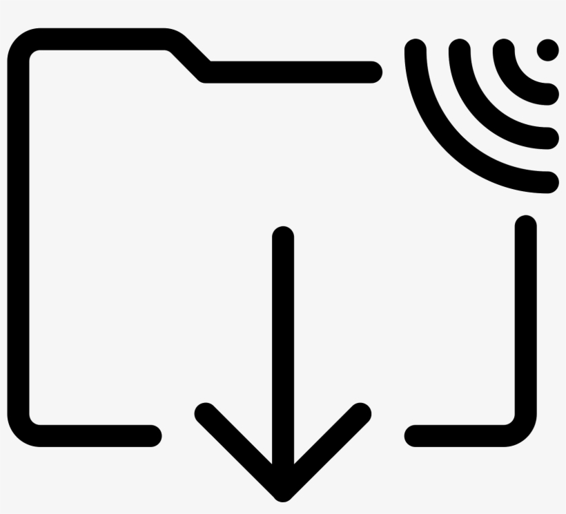 Download From Ftp Icon - Icon, transparent png #4491904