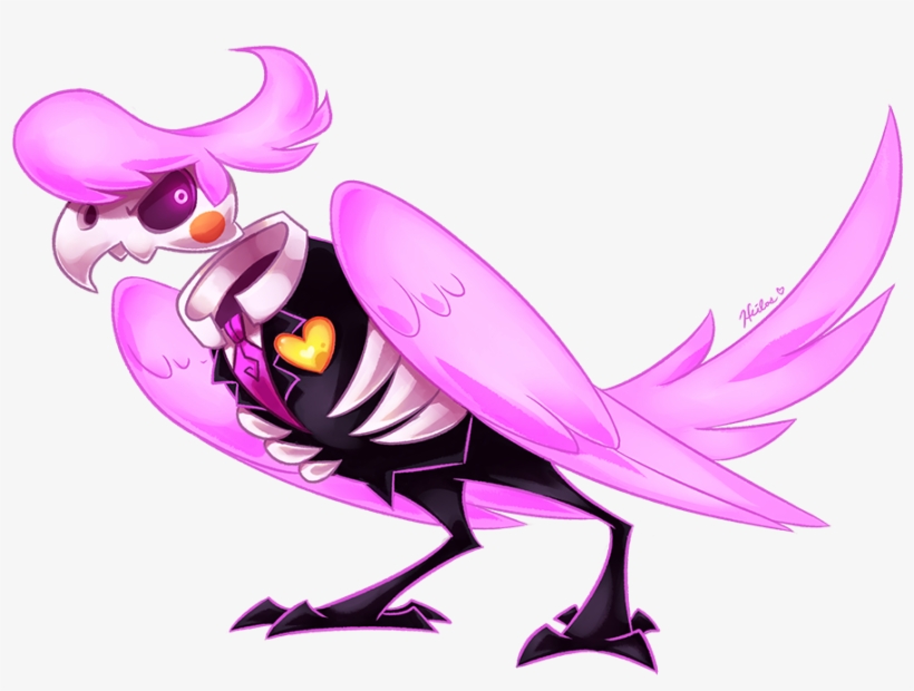 Bird Purple Pink Beak Vertebrate Violet Cartoon Wing - Lewis Mystery Skulls Meme, transparent png #4493528