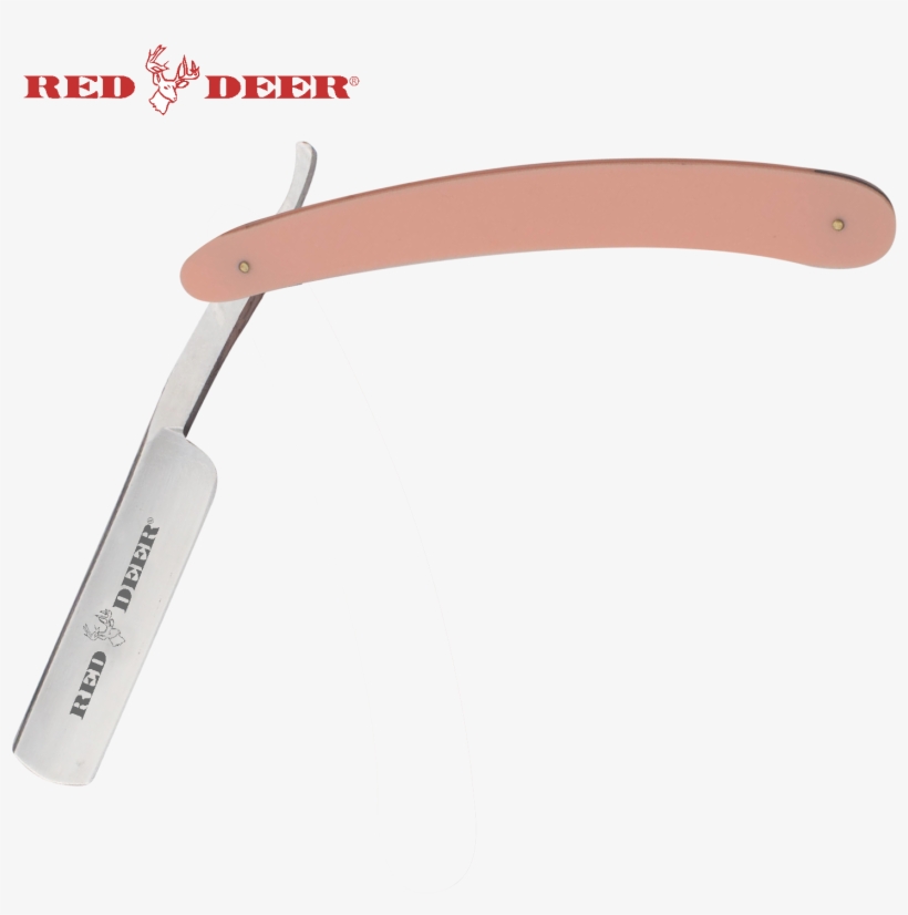 Pink Red Deer Shaving Barber Vintage Straight Razor, - Black Red Deer Shaving Barber Vintage Straight Razor, transparent png #4494037