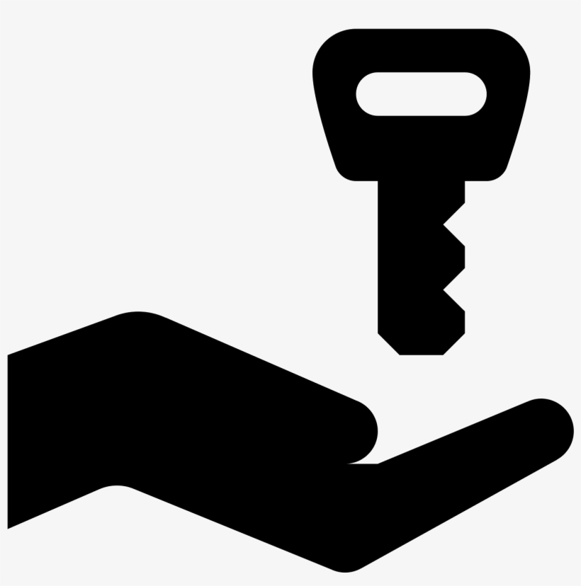 It's A Logo Of A Key Changing Hands - Portable Network Graphics, transparent png #4494122
