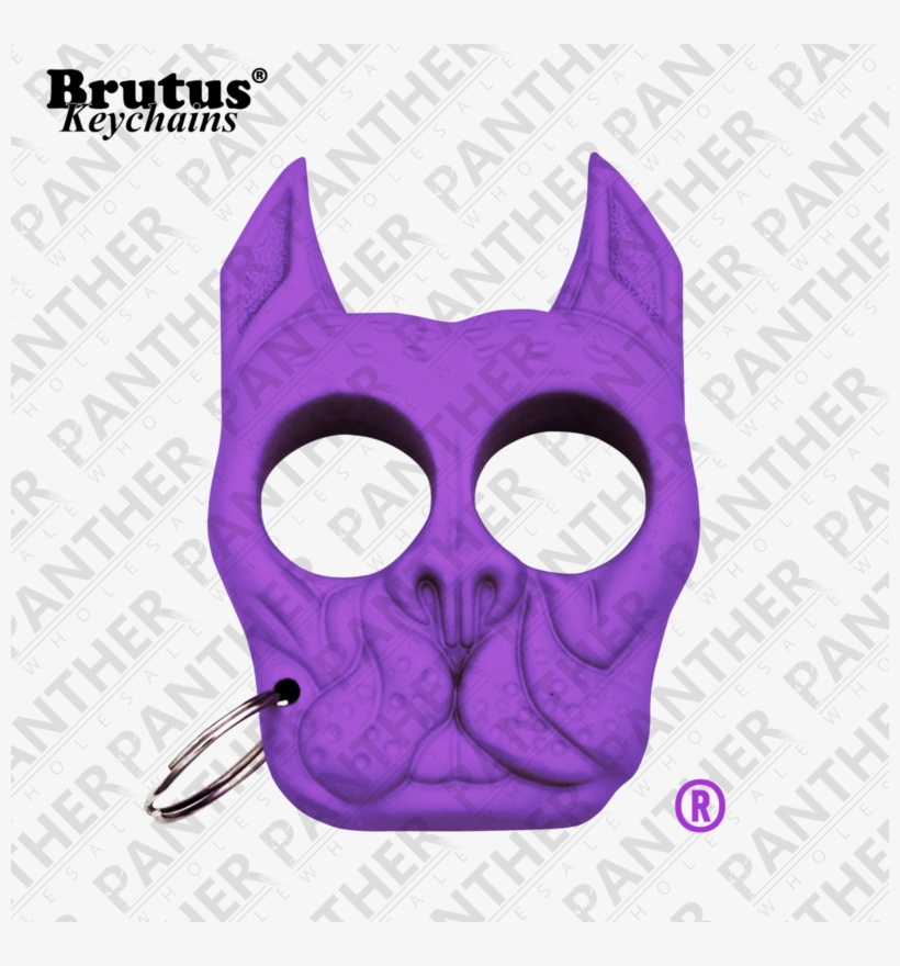 Brutus The Bull Dog - Self Defense Abs Keychain, transparent png #4494572