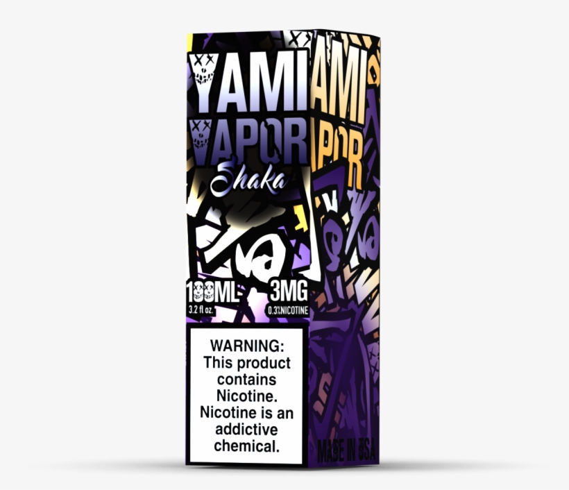 Shaka - Yami Vapor - 100ml - Vapor, transparent png #4494982