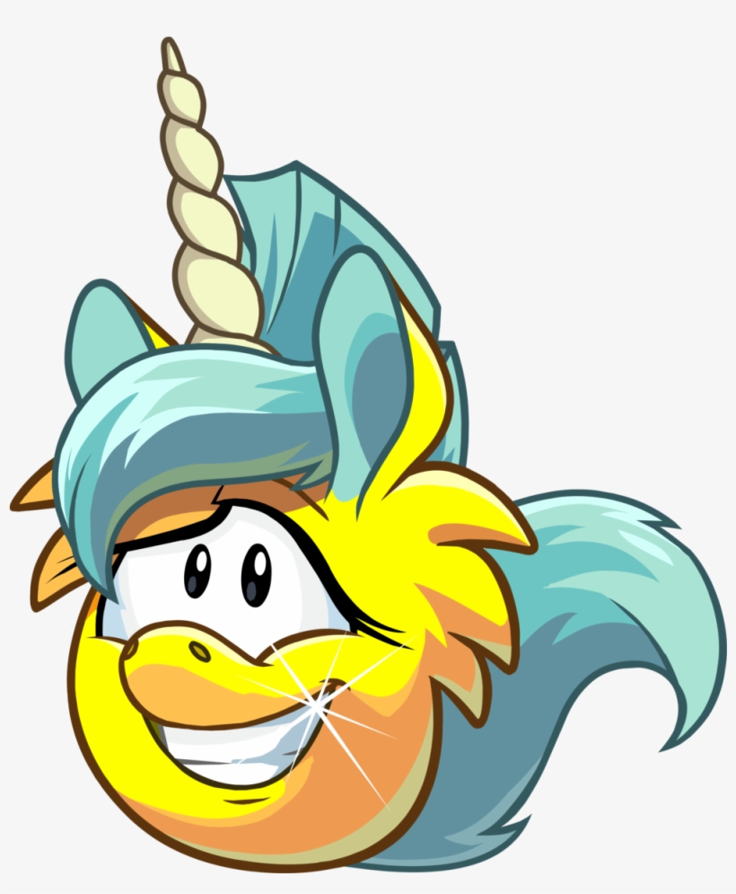 Png - Puffle Unicorn, transparent png #4495295