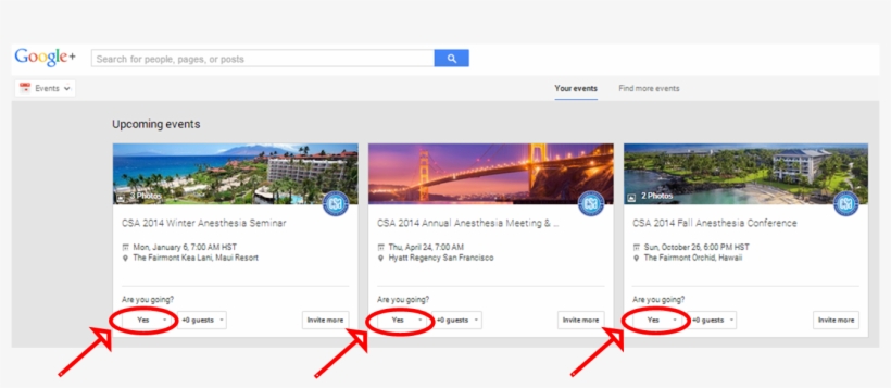 Are You Coming Join Our Events On Google And Invite, transparent png #4495733