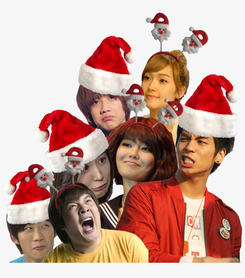 Transparent Kpop Christmas Banner - Christmas Transparent Background Kpop, transparent png #4496031