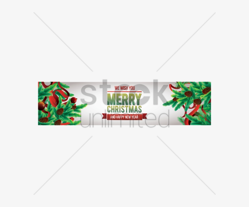 Merry Christmas Banner Png - We Wish You A Merry Christmas Banner, transparent png #4496099