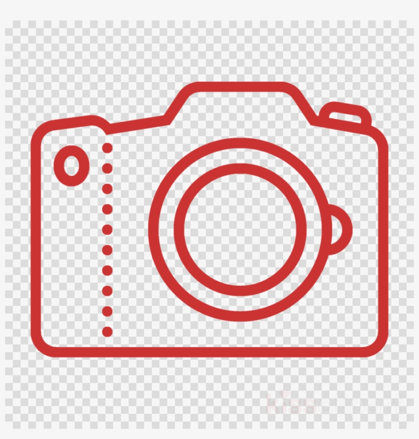 Single Lens Reflex Camera Clipart Computer Icons Single - Drawing Of Camera Png, transparent png #4496150