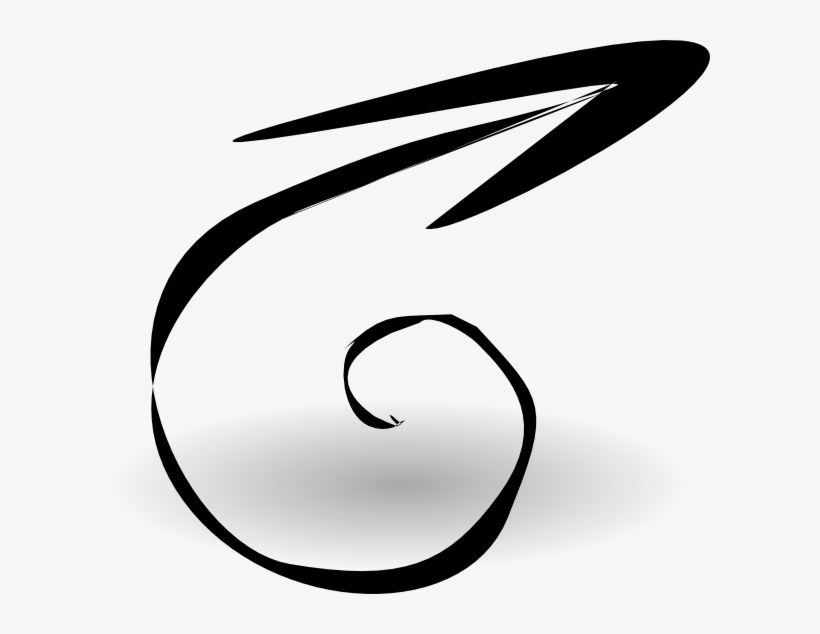 With Clip Art At - Spiral Arrow Clipart, transparent png #4497642