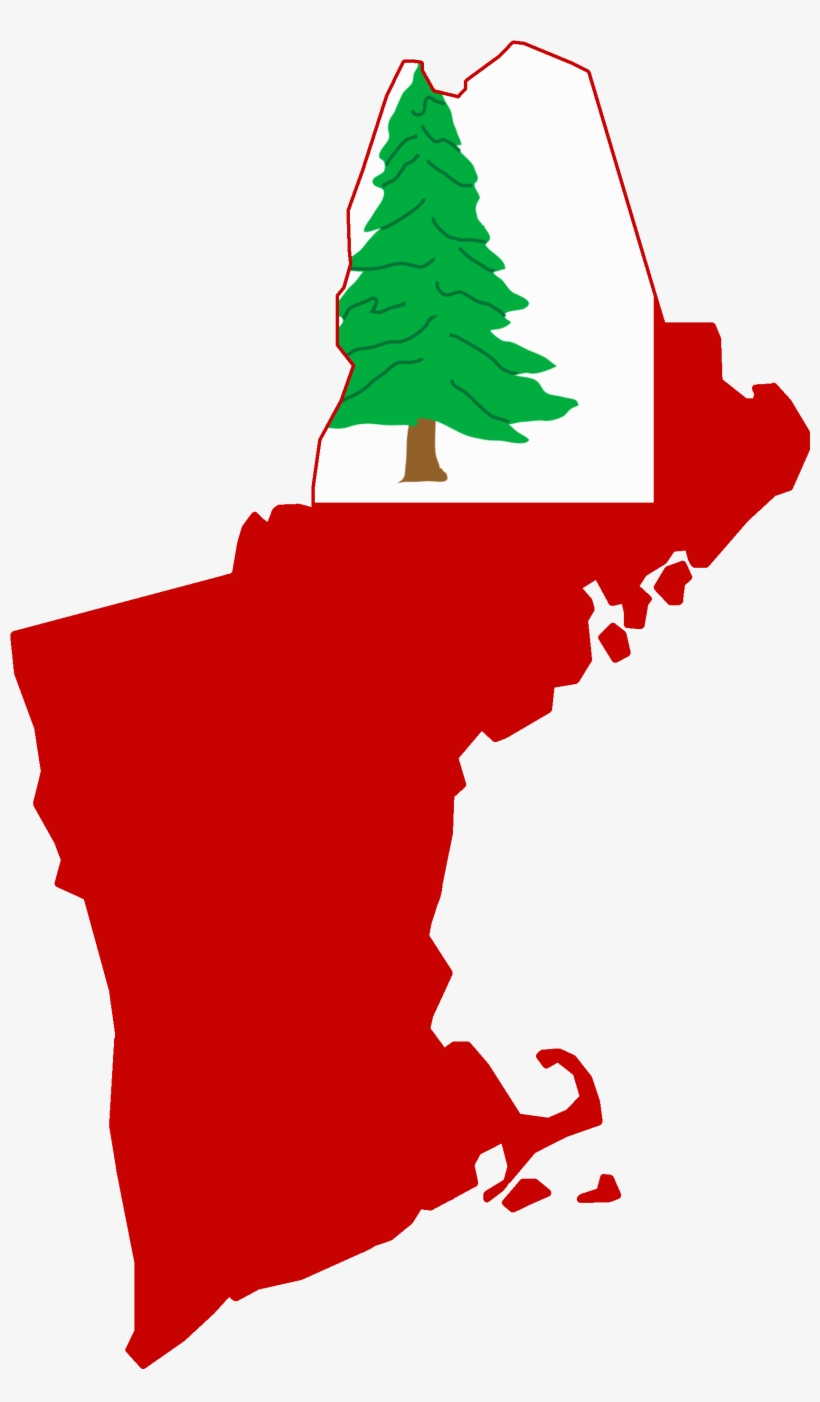 File Flag Map Of New England Revolutionary Png Wikimedia - Connecticut Massachusetts New Hampshire Rhode Island, transparent png #4497649