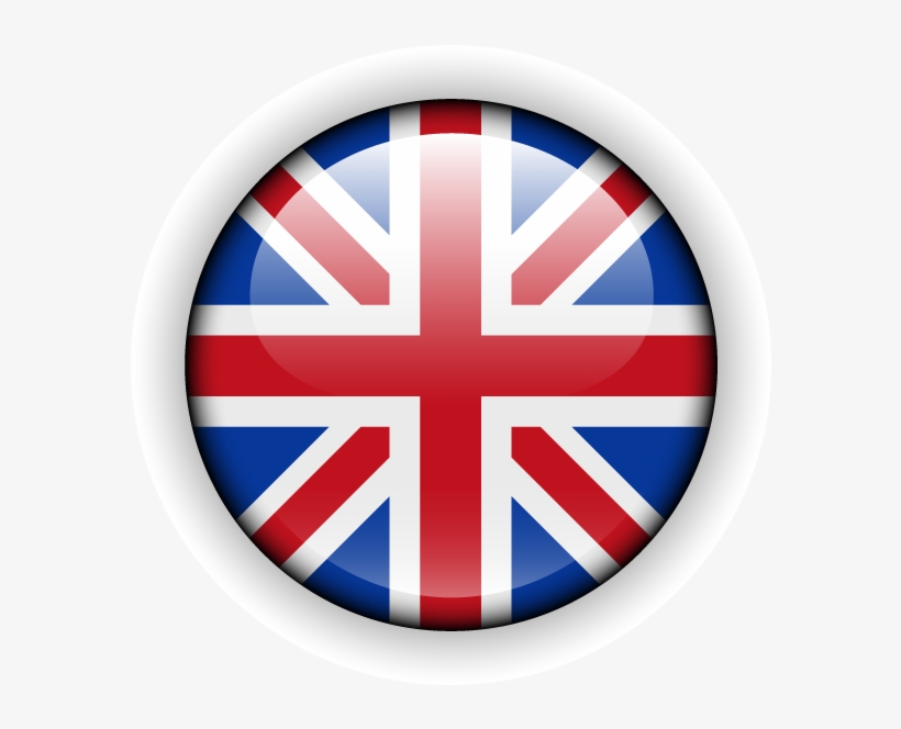 Choose Language - Uk Flag Circle Png, transparent png #4498098