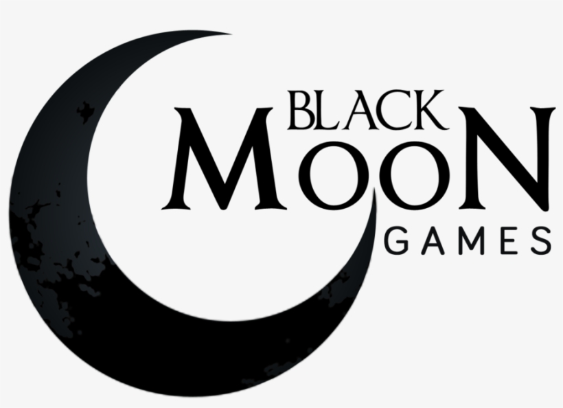 Blackmoongames Logo - Black Moon Games, transparent png #4498586