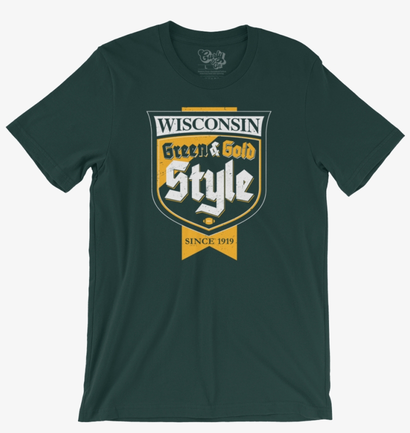 Green Bay Packers Green Gold Style Shirt Png Packers - D Generation X Logo 2018, transparent png #4498766