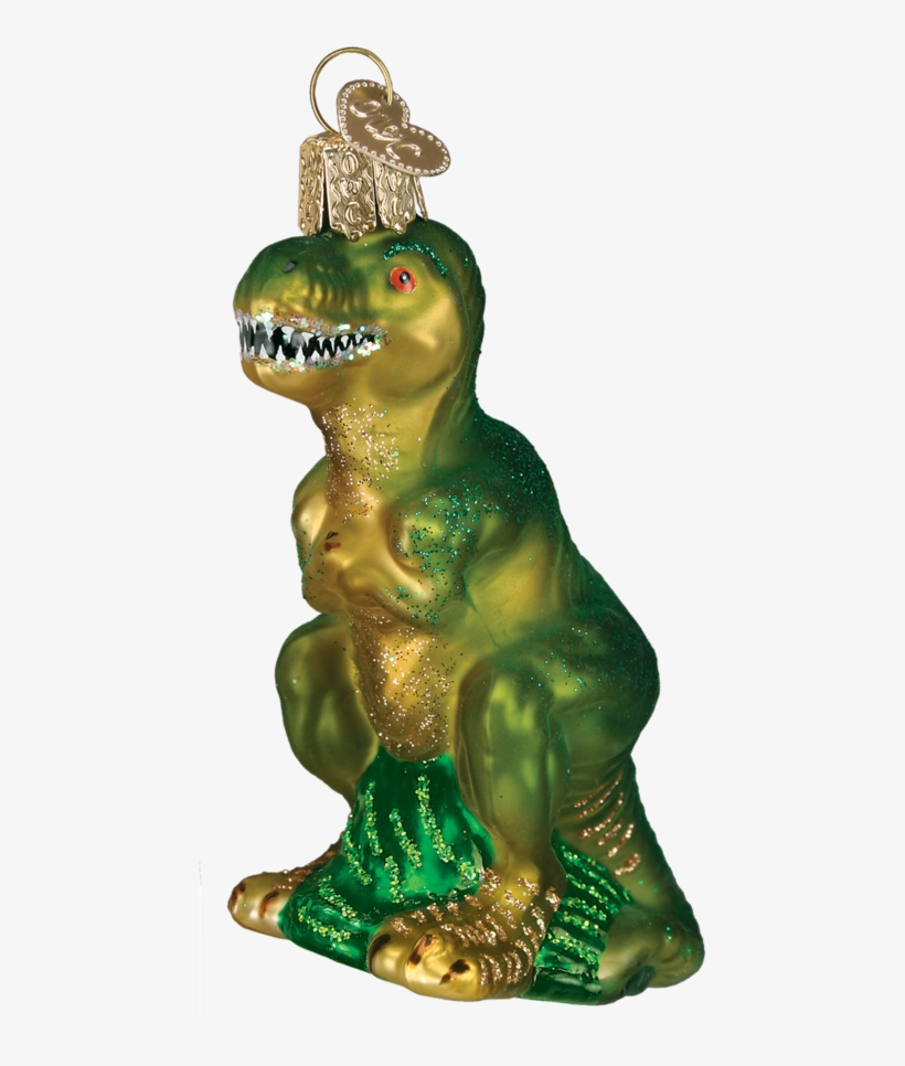 T-rex Old World Christmas Ornament - Ornament T. Rex, transparent png #4499272