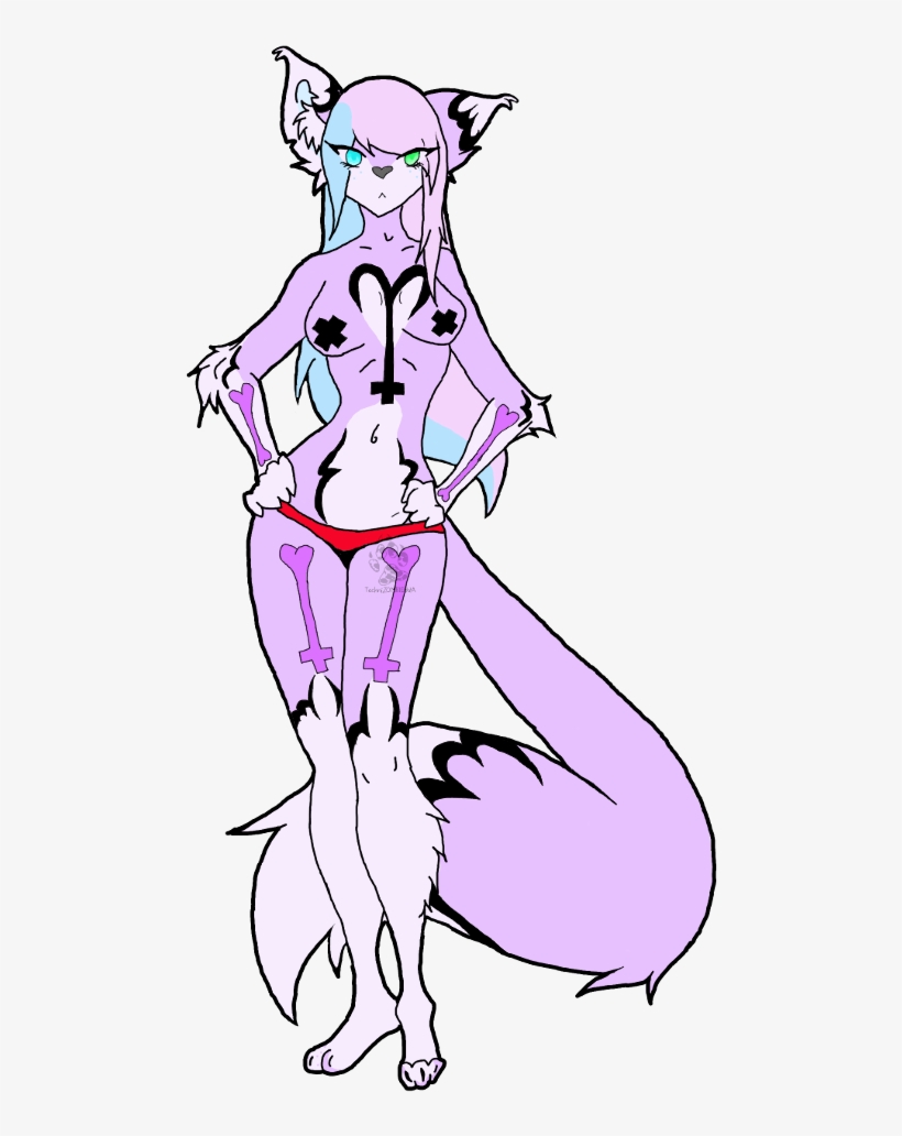 Pastel Goth Adoptable - Cartoon, transparent png #450124
