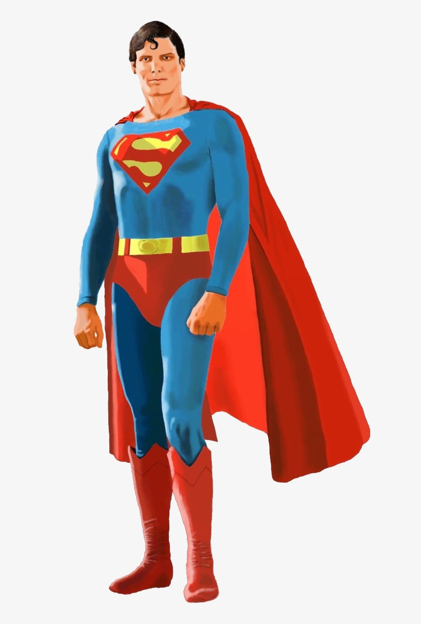 Superman Png - Superman Christopher Reeve Png, transparent png #450311