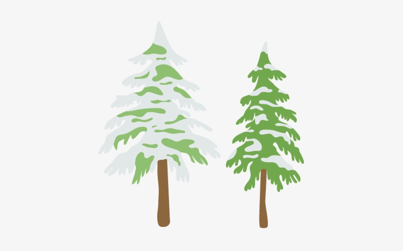 Trees Svg Scrapbook Cut File Cute Files - Cut Christmas Tree Clipart, transparent png #450535