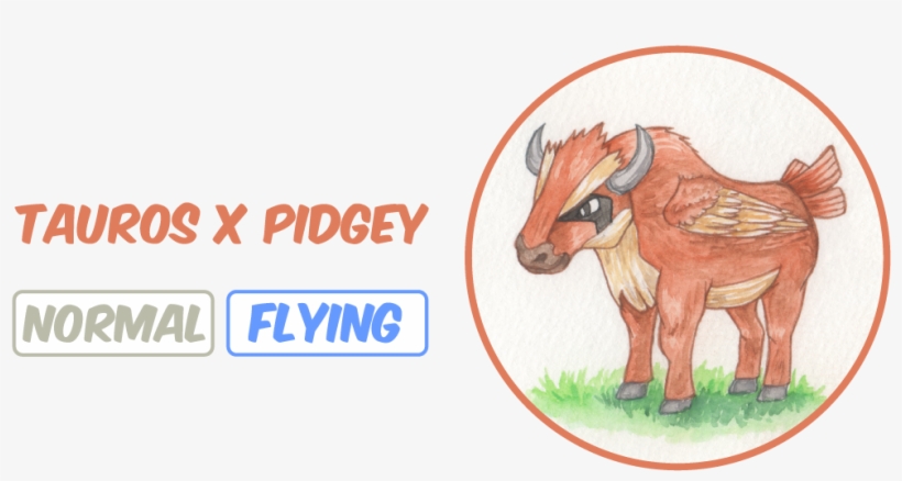 Tauros X Pidgey - Thesaurus, transparent png #450672
