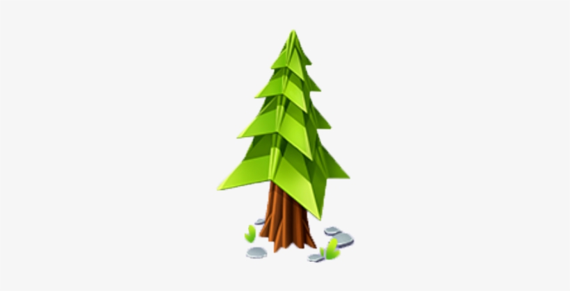 Origami Tree - Fantasy Forest Story, transparent png #450878