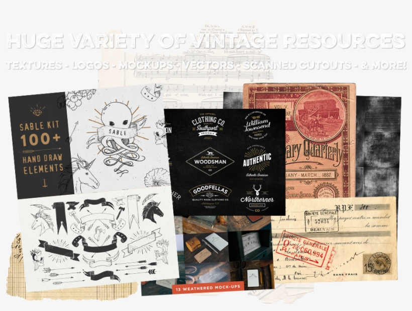 Vintage Design Bundle - Gorgeous Vintage Sunday School Primer Image Transferred, transparent png #451372