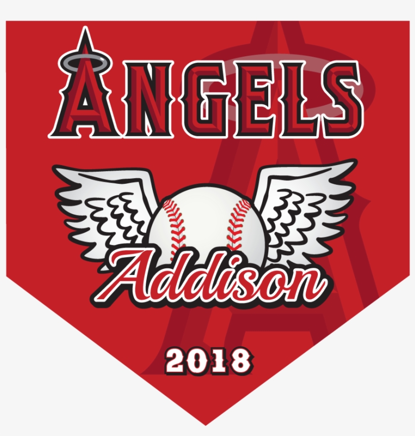 16″ X 16″ Home Plate - Los Angeles Angels Of Anaheim License Plate, transparent png #451466