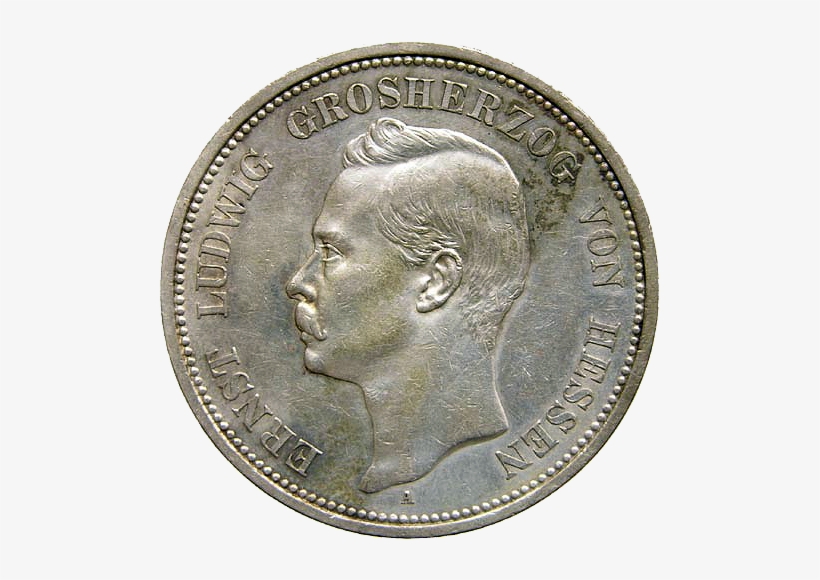 5 Mark Großherzog Ernst Ludwig Von Hessen-darmstadt - 5 Mark, transparent png #451494