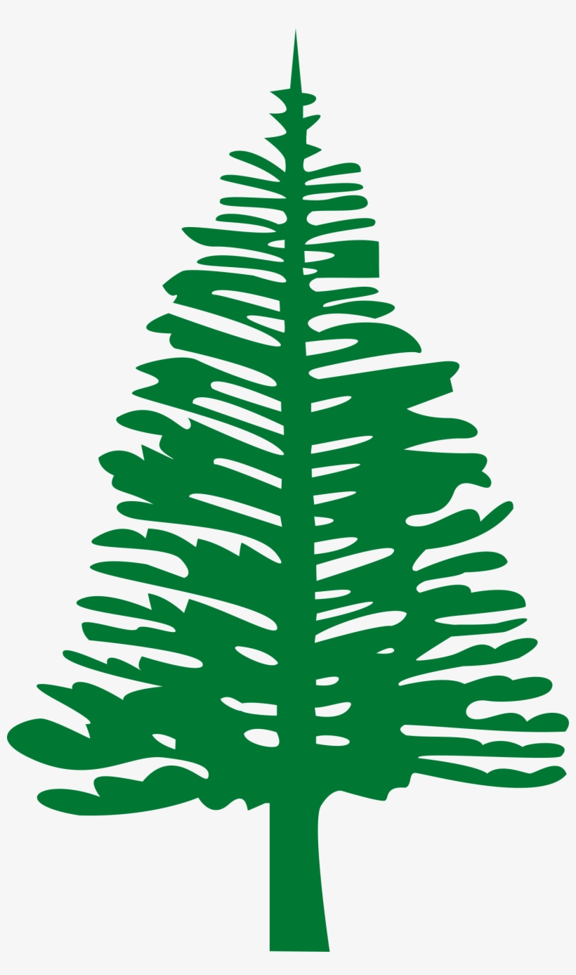 Norfolk Island Pine Clip Transparent - Flag Islands Nationstates, transparent png #451499