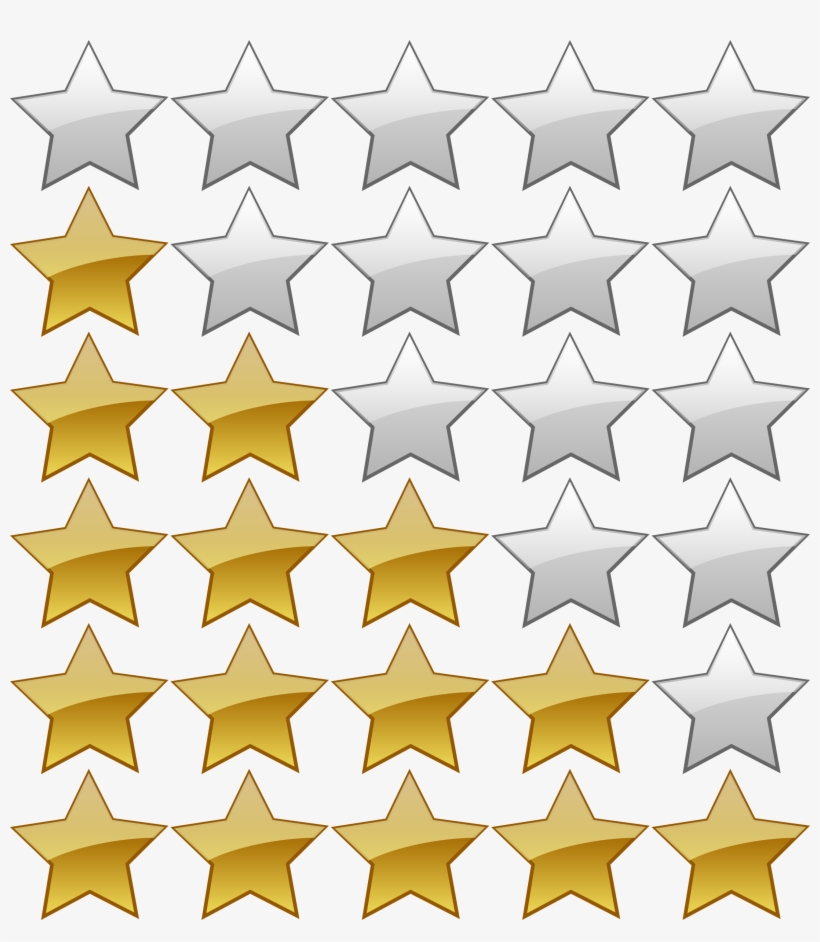 5 Star Rating System 20110205103828 - Star Rating Icon Png, transparent png #451524