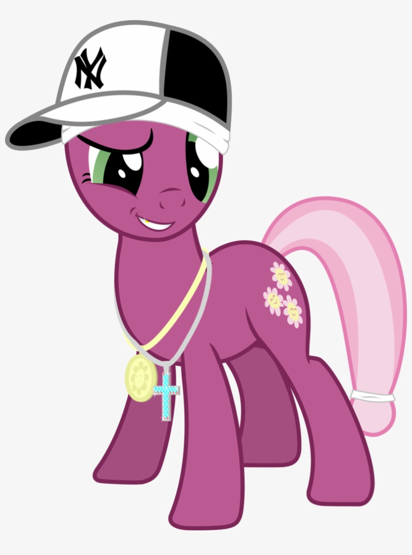 Up1ter, Cheerilee, Hat, Mc Hammer, New York Yankees, - Transparent Background Pimp Hat, transparent png #451545