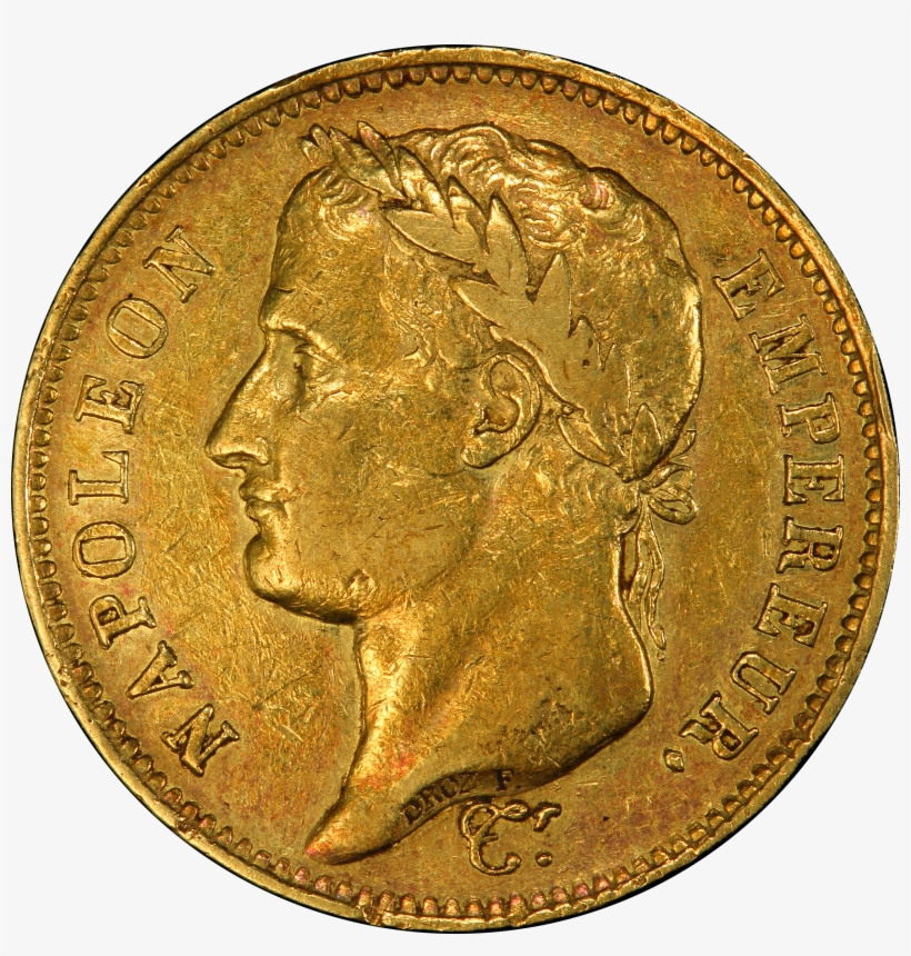 France 1807-a 40 Francs - Danish West Indies Coins, transparent png #451627