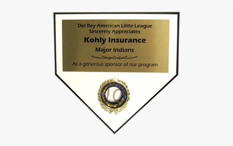 002home-plate - Award, transparent png #451899