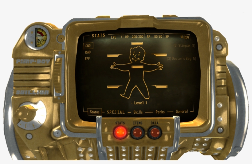Pimp Boy 3000 - Fallout Pimp Boy, transparent png #451941