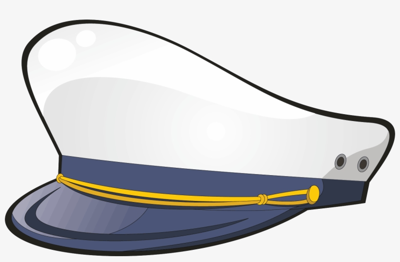 Top 62 Hat Clip Art - Captain's Hat Clip Art, transparent png #451963