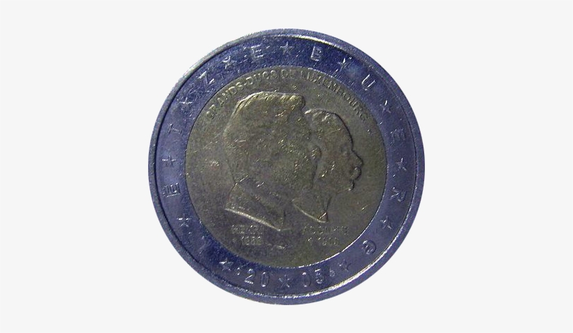 20120525012411 2 Euros Luxembourg - Vignette, transparent png #451981