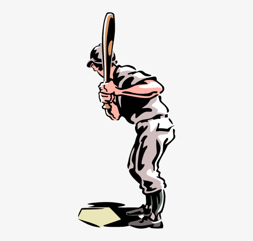 Vector Illustration Of American Pastime Sport Of Baseball - Baseball, transparent png #452023